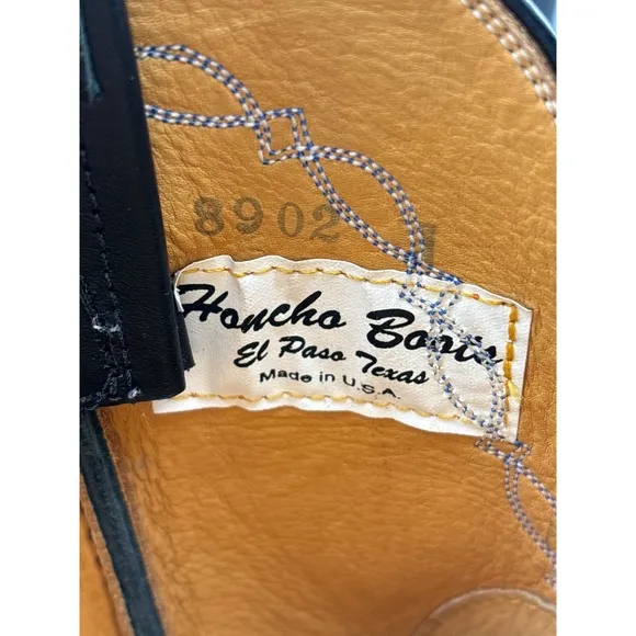 Honcho 8 D Bison Roper Boots Cowboy Boot Carter's Buffalo USA Made