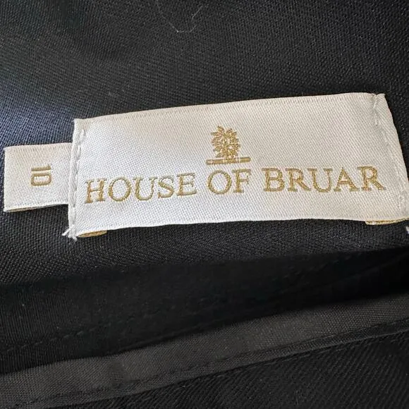 House of Bruar Plaid Kilt Scotland Wool | Brown Red Green | SZ 10 (8)
