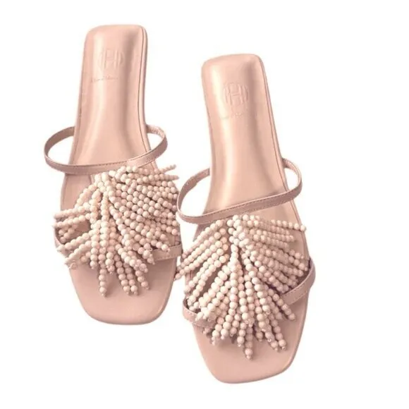 House of Harlow 1960 x REVOLVE Beaded Sandals