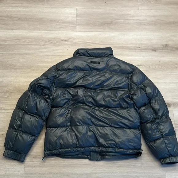 Hudson Men’s Nylon green Puffer Jacket Size medium