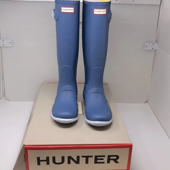 Hunter Original Tall Calendar Sole Rain Boots NEW in box Size US 7