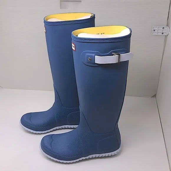 Hunter Original Tall Calendar Sole Rain Boots NEW in box Size US 7