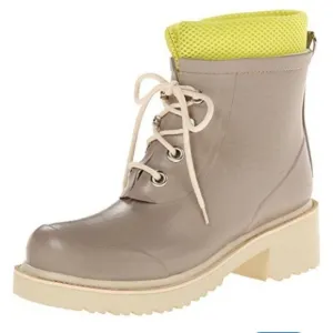 ILSE JACOBSEN HORNBAK RUB 61 BOOTS SIZE 8.5 US, 40 EU HANDMADE Chunky Heel