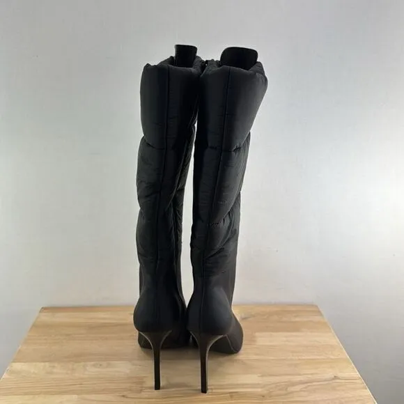 INC International Concepts Sicole Lace-Up Boots- Black- Size 8.5 M (Medium)- NIB