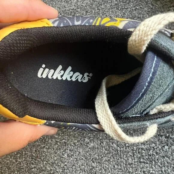 Inkkas Joggers Congo Mustard Sneakers Womens Sz 6