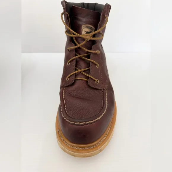 Irish Setter Ashby Men's Brown Leather Soft Toe Boots - 14