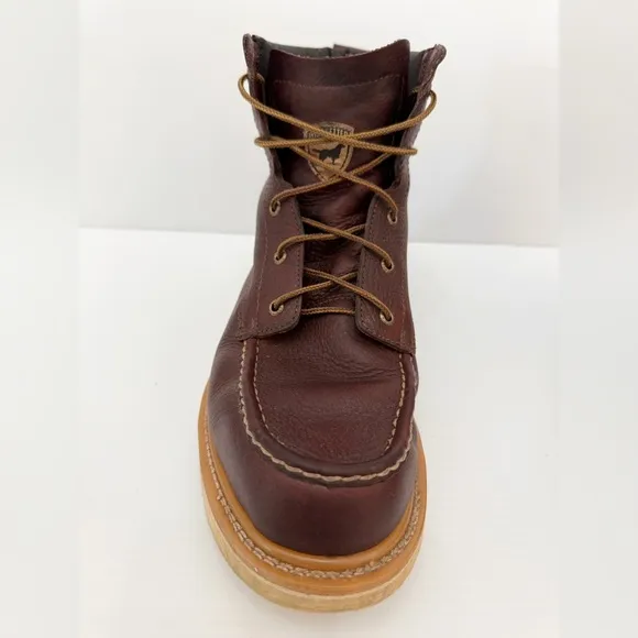 Irish Setter Ashby Men's Brown Leather Soft Toe Boots - 14