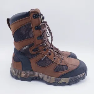 Irish Setter Boots Lace-Up Mens Size 9 Camo Hunting Boots UltraDry Waterproof