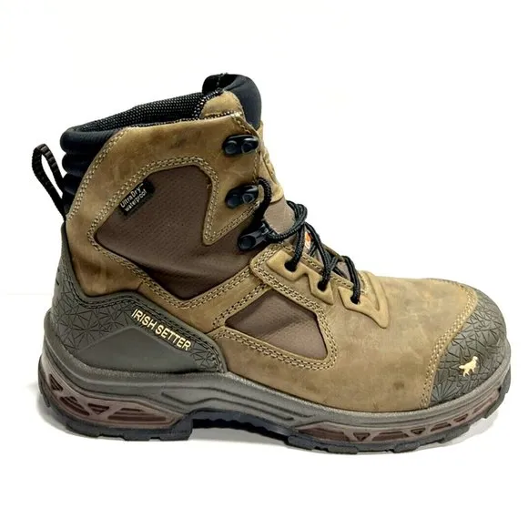 Irish Setter Men's Kasota, Brown Waterproof Boots, Size 8.5 D