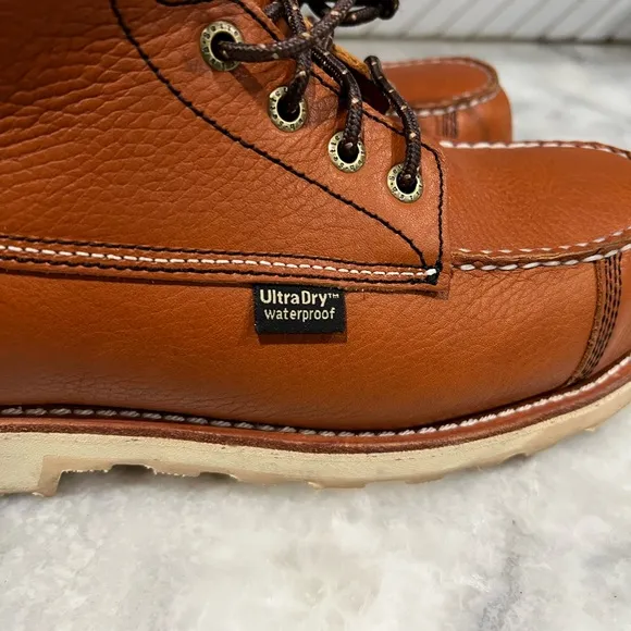 Irish Setter Men's Wingshooter 6 In EH Steel Toe Lace Up Work Boots size 7.5