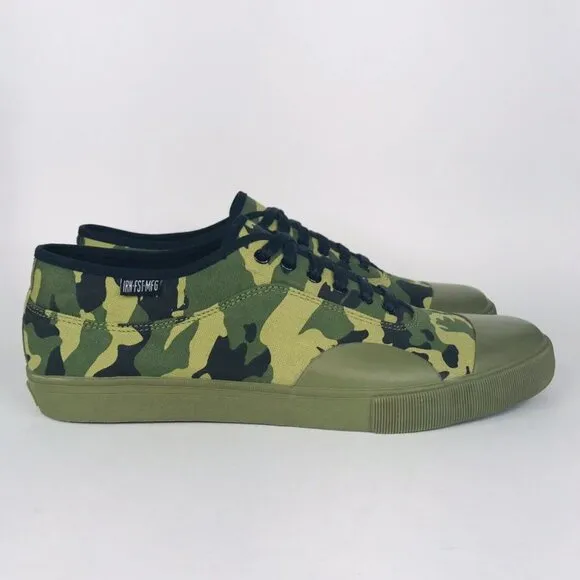 IRON FIST men's York camo print cap toe rubber sole skate shoe 8.5 New, no box