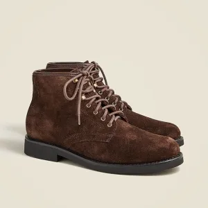 J Crew Field boots in suede CB046