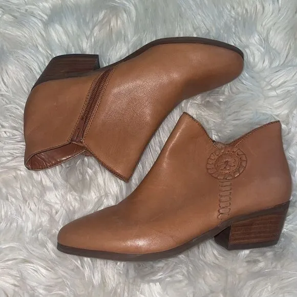 Jack Rogers Peyton Leather Ankle Boots