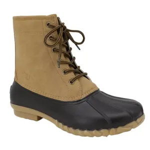 JBU Men's Maine Duck Waterproof Boots Tan Size 13
