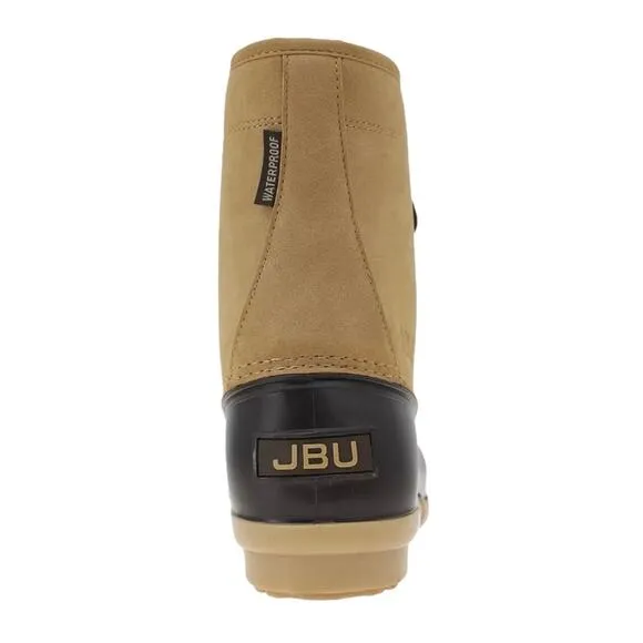 JBU Men's Maine Duck Waterproof Boots Tan Size 13
