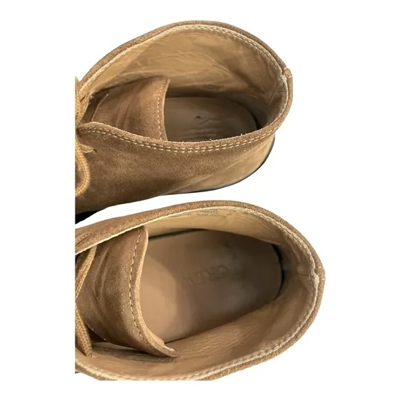 J.Crew Desert Suede ItalianLeather Men's Boots size 7.5