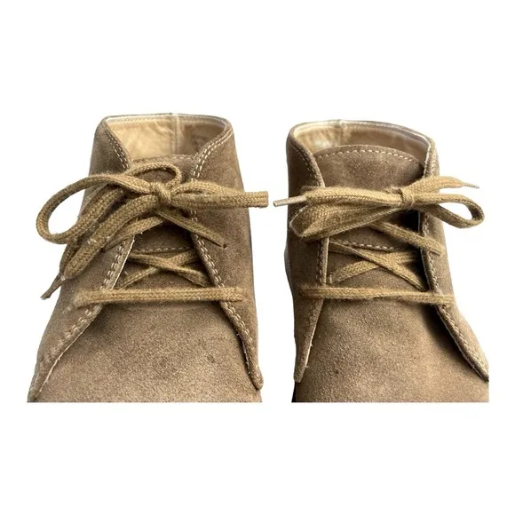 J.Crew Desert Suede ItalianLeather Men's Boots size 7.5