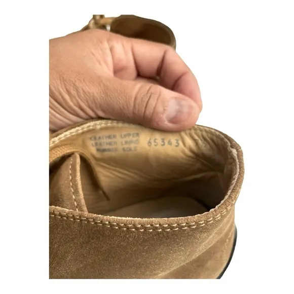J.Crew Desert Suede ItalianLeather Men's Boots size 7.5