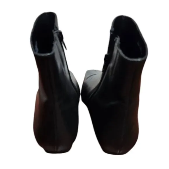 Jeffrey Campbell Ichabod Square Toe Bootie Women Size 9
