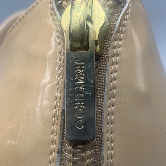 JIMMY CHOO Private Patent Leather Sandals Size 36.5 (6 US)
