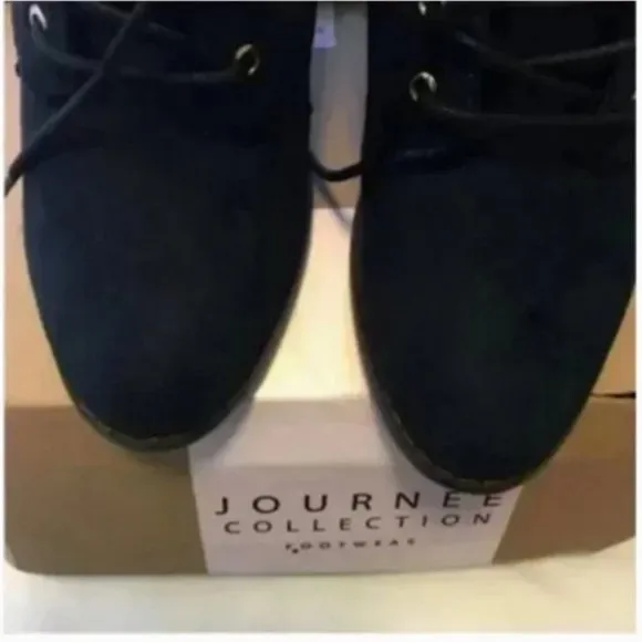Journee Collection Bootie in Blue