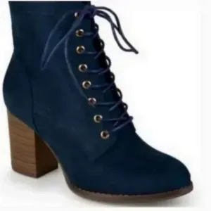 Journee Collection Bootie in Blue