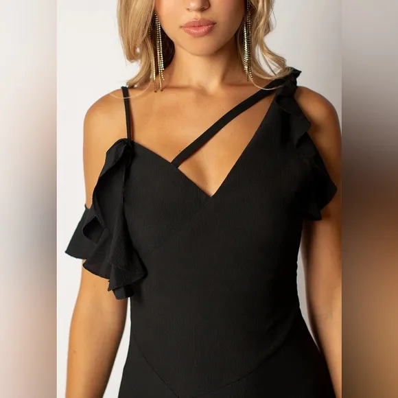 Joyfolie BIANKA DRESS IN BLACK New with tags