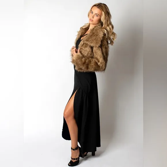 Joyfolie BIANKA DRESS IN BLACK New with tags