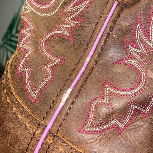 Justin Gypsy Steel Toe EH Western Work Boots Brown Leather Women’s 6.5 B