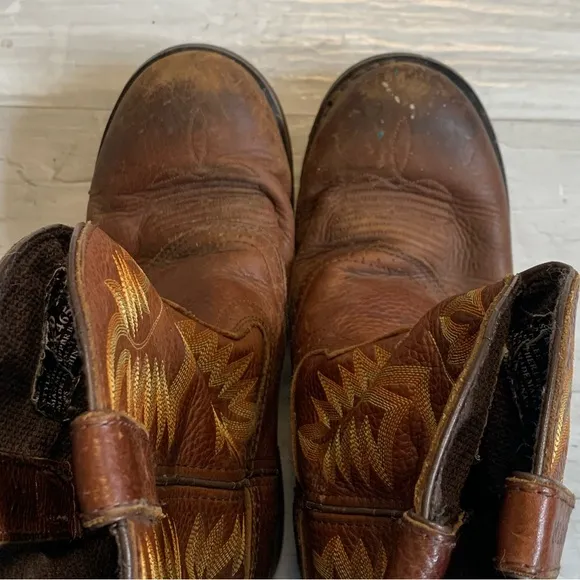 Justin Men’s Stampede Western Workboots Size 9 1/2