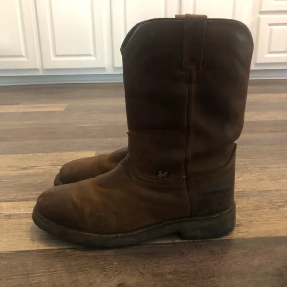 Justin Mens Work-boots 9 1/2 D