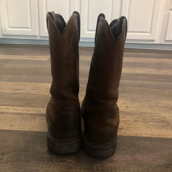 Justin Mens Work-boots 9 1/2 D