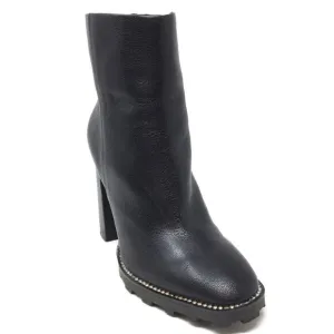 Karl Lagerfeld Paris Peppy Women's Size 6.5 Black Embellished Ankle Boots Shoes