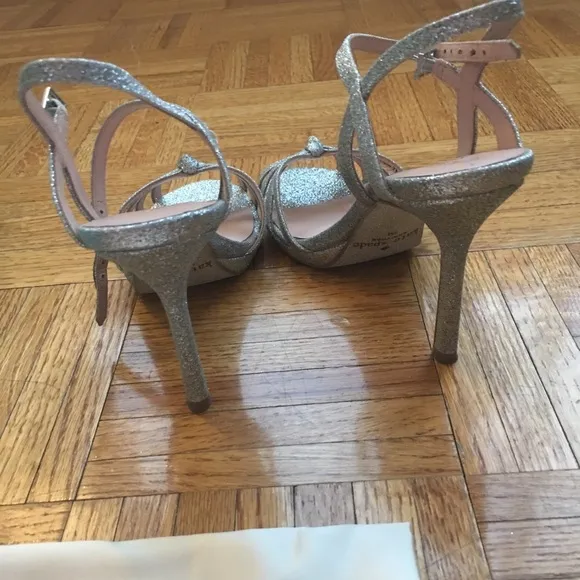 Kate spade glitter sandals 7M worn once Florence