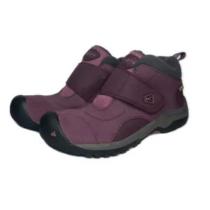 Keen Kootenay Winter Snow Boots Waterproof Fleece Lined Purple Youth Girls Sz 2