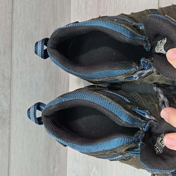 Keen Mens Leather Outdoor Hiking Sneakers shoes sz 10.5