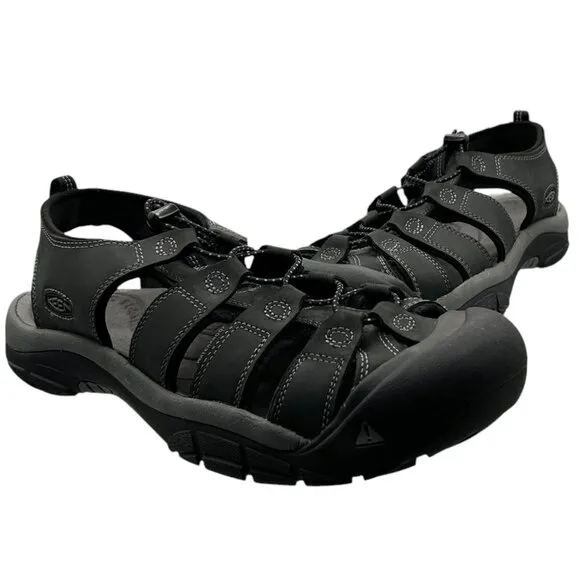 Keen Newport Closed Toe Leather Hiking Water Sandal Shoes (16)