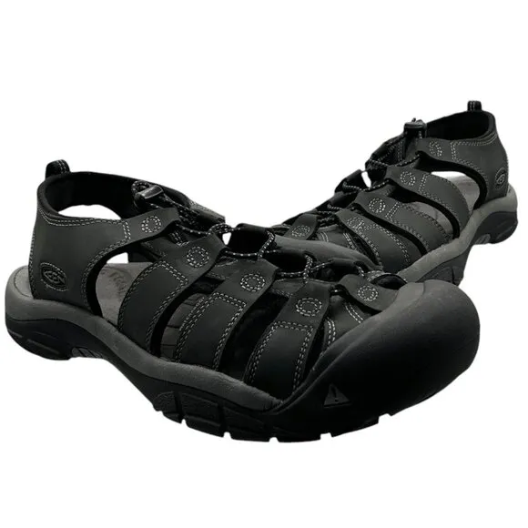 Keen Newport Closed Toe Leather Hiking Water Sandal Shoes (16)