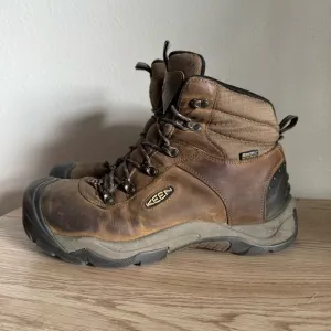 Keen Revel III Waterproof Winter Boots Mens 12 M‎ Brown Leather Hiking Work Wear