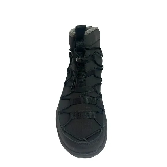 KEEN UNEEK Snk Chukka Boots Mens Size 10.5 Waterproof Pull-on Triple Black
