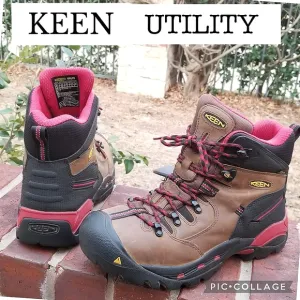 KEEN UTILITY  BOOTS SIZE 9D