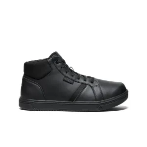 Keen Utility Men's Kenton Mid PTC Soft Toe Black Leather Work Boots Size 10.5