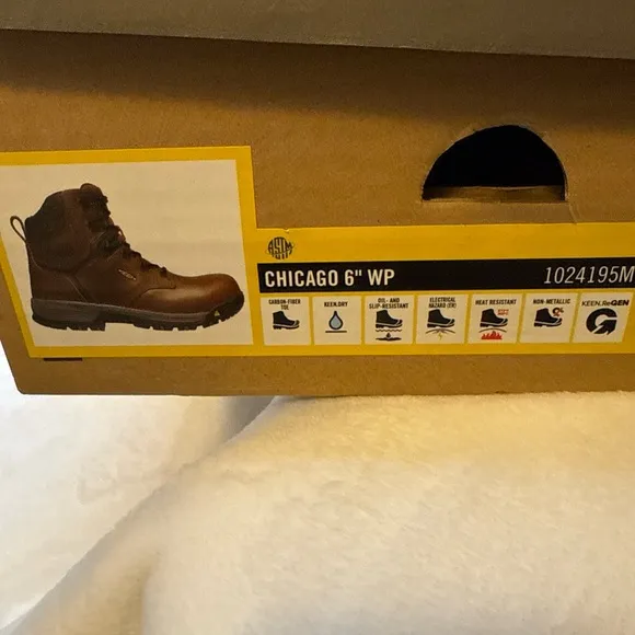 Keen Women’s Brown Lace Up Boots with Durable Leather size 11 M