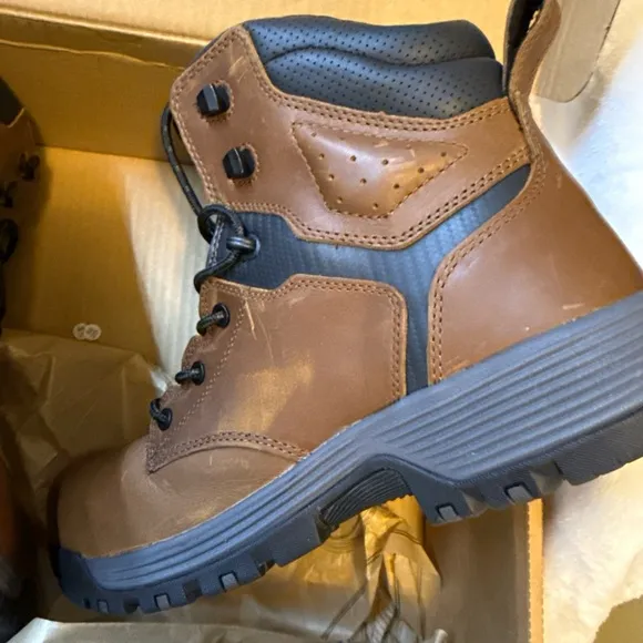 Keen Women’s Brown Lace Up Boots with Durable Leather size 11 M