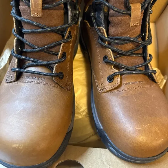 Keen Women’s Brown Lace Up Boots with Durable Leather size 11 M
