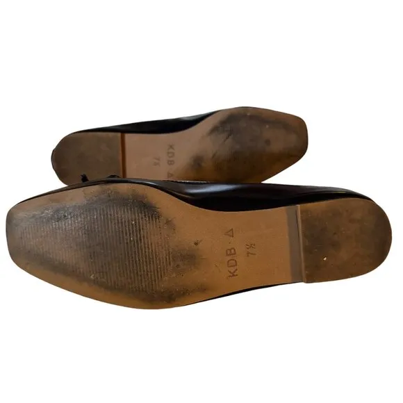 Kelsi Dagger Brooklyn Frankie Ballet Flats in Navy Size 7.5