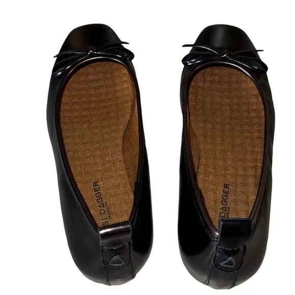 Kelsi Dagger Brooklyn Frankie Ballet Flats in Navy Size 7.5
