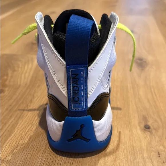 Kids' Jordan Sneakers XlV - White, Black, Blue
