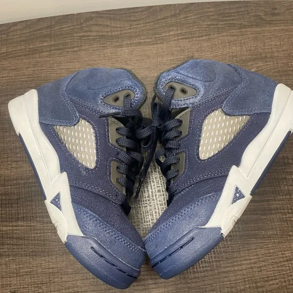 Kids Navy Blue Sneakers