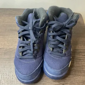 Kids Navy Blue Sneakers